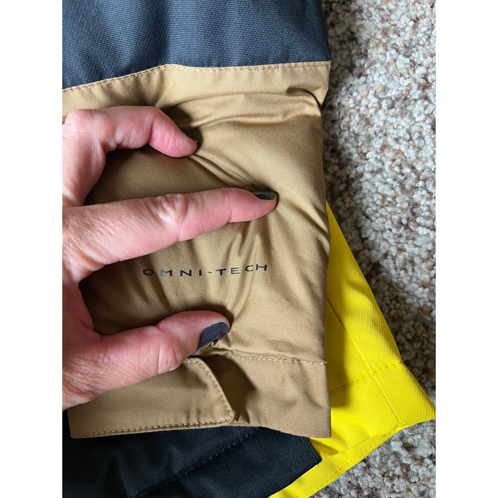 Boys Columbia Oso Mountain Insulated Jacket, Delta Lemon, Small/8, Ski/Snowboard - Picture 4 of 14